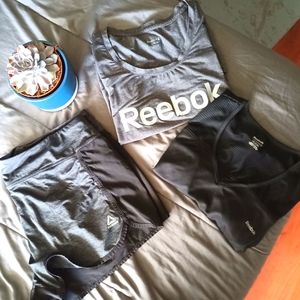 3 pcs Reebok Workout set..